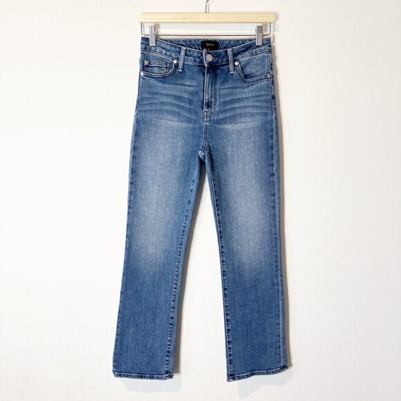 Quince Denim - Quince Denim Organic Cotton Luna High Rise Straight Stretch Leg Jeans Casual 26